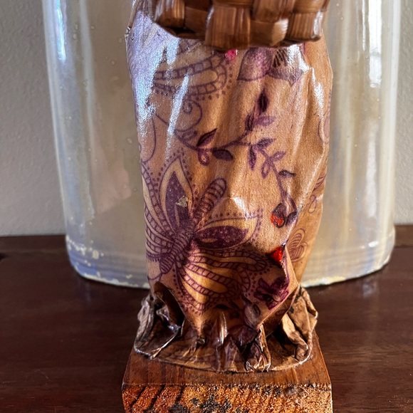 Paper mache “Papel maché”  corn vendor  figure Acapulco Artisan’s Market, Mexico - Picture 5 of 8